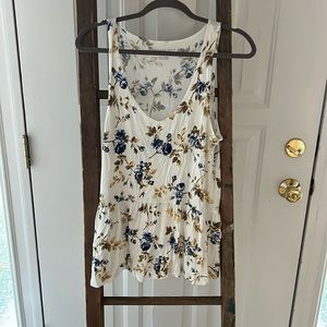 Womens American Eagle floral print tank